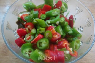 无辣不欢-【尖椒空心菜】的做法步骤：3