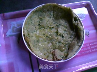蒜香南瓜丝摊饼&红枣米仁粥的做法步骤：5