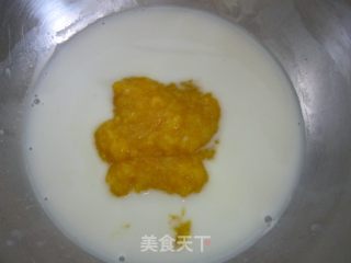 可可芒果奶冻卷的做法步骤：4
