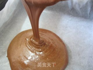 可可芒果奶冻卷的做法步骤：14