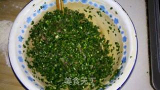 烫面韭菜饼的做法步骤：2