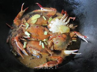 爆炒三眼蟹的做法步骤：8