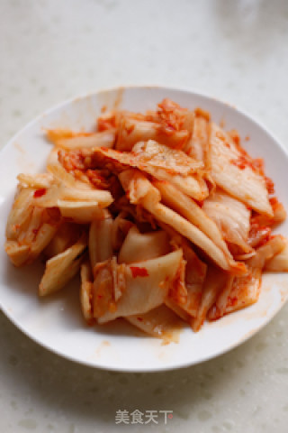 思密达来了——轻轻松松在家做韩料之豆腐泡菜汤的做法步骤：3