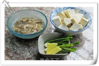 鲜美蛏羹豆腐汤的做法步骤：2