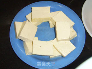 干煎豆腐的做法步骤：1