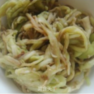 蒜拌茄丝的做法步骤：2