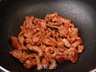 比叉烧更美味的“煎炒肉片”的做法步骤：3