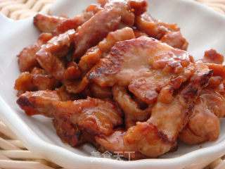 比叉烧更美味的“煎炒肉片”的做法步骤：4