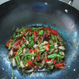 双椒东坡肉的做法步骤：6