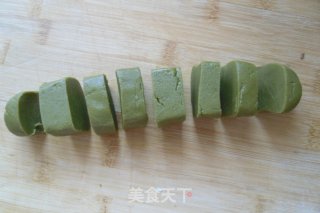 抹茶豆沙酥的做法步骤：7
