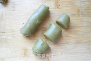 抹茶豆沙酥的做法步骤：17