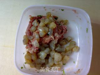 虾仁肉饼的做法步骤：3