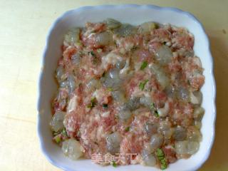 虾仁肉饼的做法步骤：4