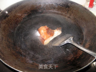 腊肉炒水芹菜的做法步骤：2