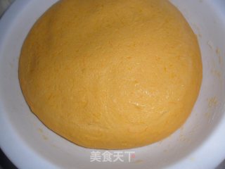 南瓜豆沙包的做法步骤：5