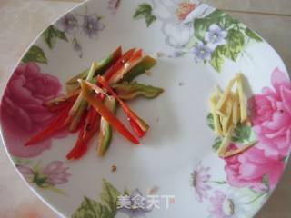 韭苔炒肉丝的做法步骤：3