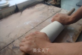 新手也能擀好面，我跟老妈【学习手擀面】（学习中，请多多指教）的做法步骤：8