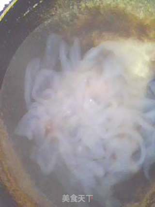 粉皮榨菜咸菜汤的做法步骤：5