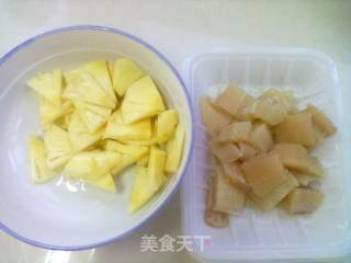 水果海鲜配——凤梨巴沙鱼柳的做法步骤：3