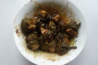 油而不腻——豆干蒸肉的做法步骤：6