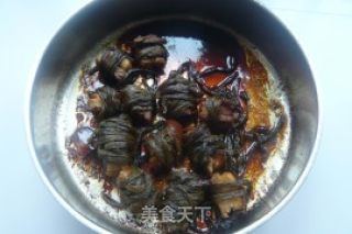 油而不腻——豆干蒸肉的做法步骤：7