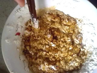蓝莓豆浆花纹蛋卷的做法步骤：5