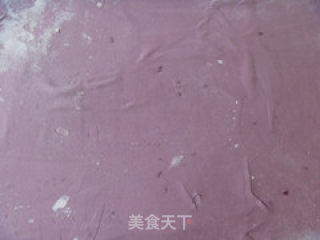 紫薯手擀面的做法步骤：8