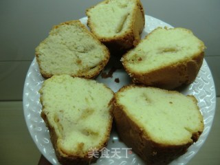 巴西美食系列-椰香苹果海绵蛋糕的做法步骤：10