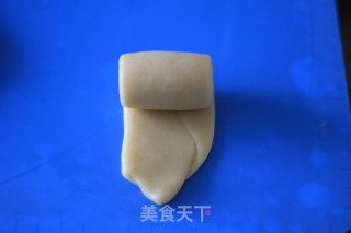玫瑰花月饼的做法步骤：6