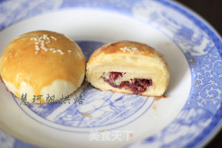 玫瑰花月饼的做法步骤：11