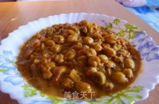 印式鹰嘴豆浓汤 Soupe de pois chiches indienne的做法步骤：12