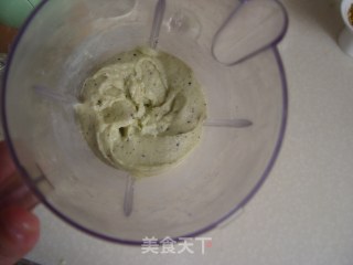 三步自制低脂健康果冰——猕猴桃沙冰的做法步骤：9