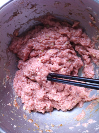 牛肉萝卜水饺的做法步骤：6