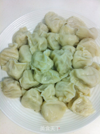 牛肉萝卜水饺的做法步骤：16