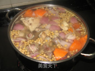 黄豆牛尾汤的做法步骤：9