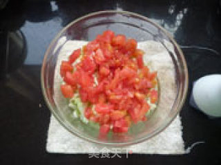 菜汁煎饼的做法步骤：5