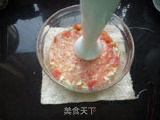 菜汁煎饼的做法步骤：6