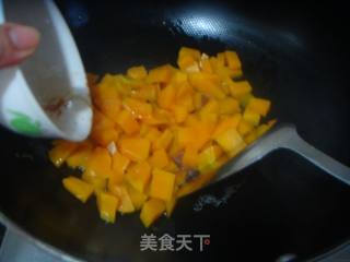 醋香南瓜丁的做法步骤：7