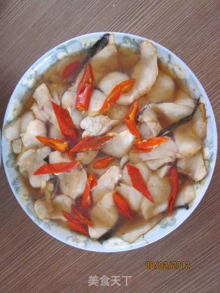 夏日无油烟---蒸菜1 清蒸鱼片的做法步骤：5
