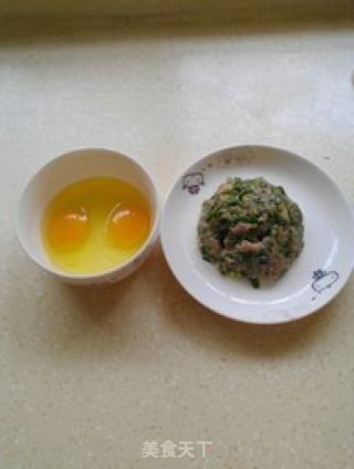芙蓉韭菜肉卷的做法步骤：2