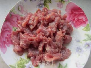 金瓜炒肉片的做法步骤：3