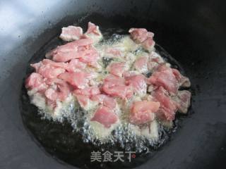 金瓜炒肉片的做法步骤：4
