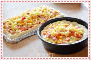【艾菲儿の美食】田园披萨的做法步骤：6