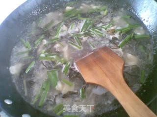 【洗手做羹汤】紫菜面疙瘩（小清新版）的做法步骤：9
