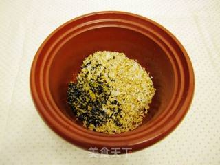 豆腐干炒杂粮饭的做法步骤：1
