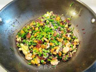 豆腐干炒杂粮饭的做法步骤：15