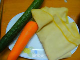 吉祥如意卷的做法步骤：1