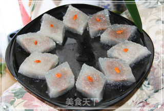 西米水晶糕的做法步骤：7