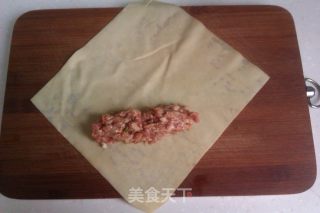 百叶包肉的做法步骤：1