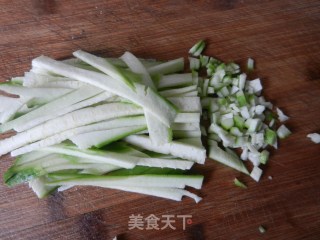 丝瓜鲜肉盒子饼的做法步骤：3